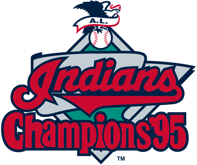 Cleveland Indians 1995-1996 Champion Logo vinyl decal